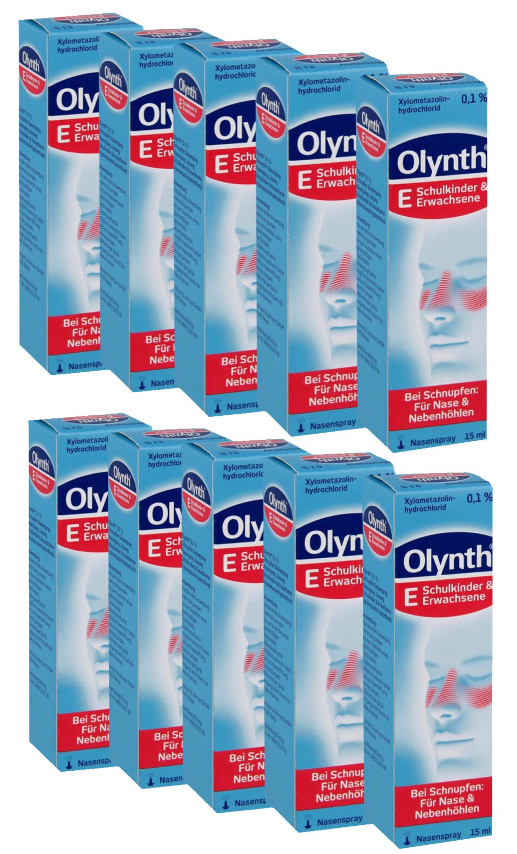 Olynth 0,1 % 10 x 15 ml Sparset